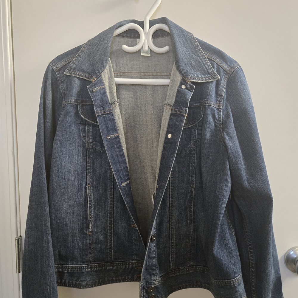 Stylish Blue Denim Jacket for Women Maternity